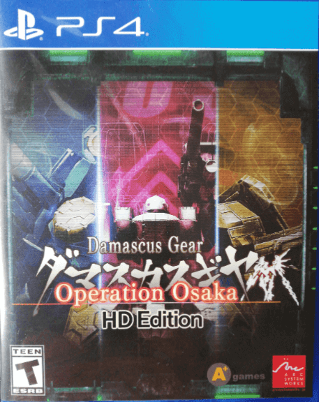 Damascus Gear Operation Osaka HD Edition box art for Playstation 4